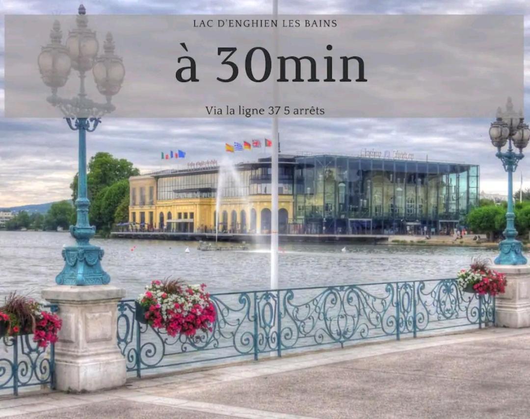 Appartement Au Bord De Seine Épinay-sur-Seine Eksteriør billede